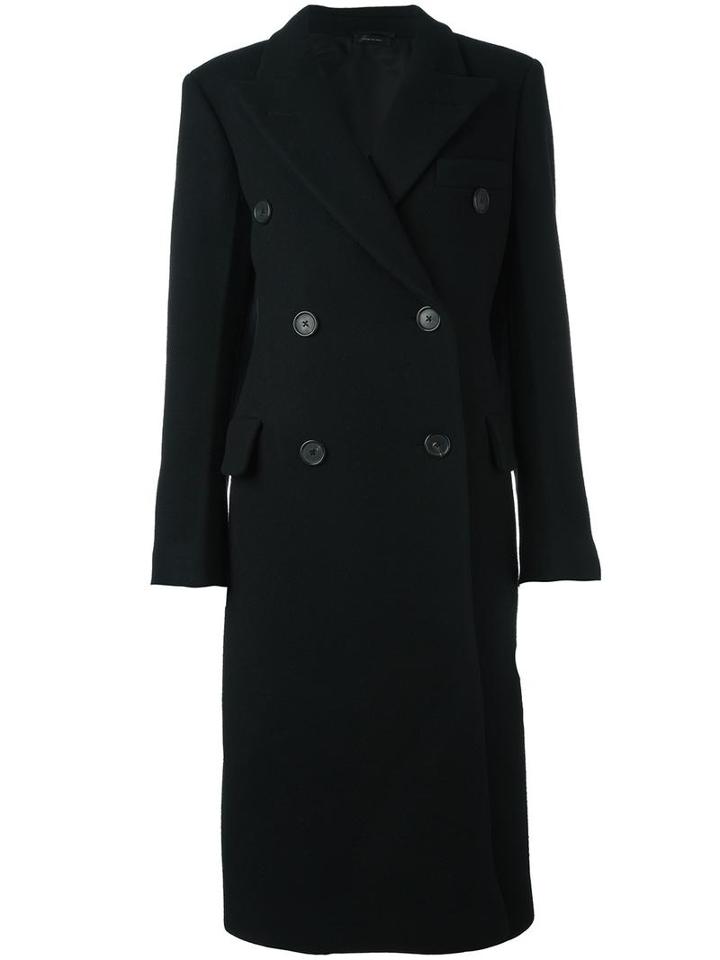 Jil Sander 'birmingham' Coat, Women's, Size: 36, Black, Wool/cashmere/viscose