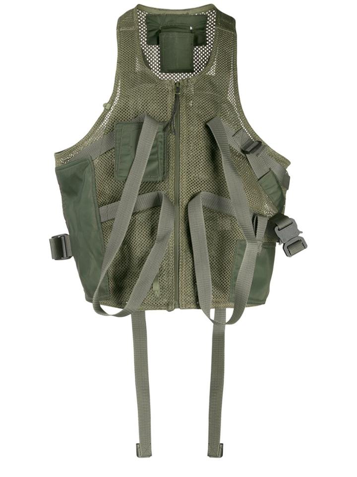 1017 Alyx 9sm Cropped Tactical Vest - Green