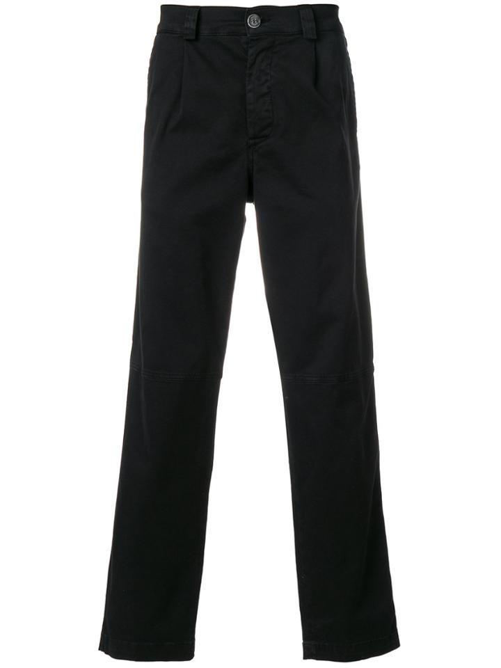 Off-white Eagle Print Trousers - Black