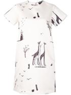 Rochas Giraffe Print Dress
