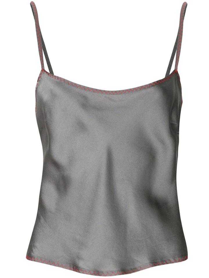 Prada Vintage Cropped Cami - Grey