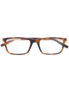 Montblanc Mb0021o 003 Tortoiseshell Glasses - Brown
