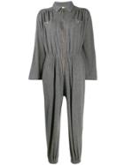 Moschino Pre-owned 1990's Utility Jumpsuit - Grey