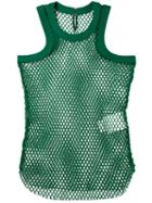 Sacai String Vest, Women's, Size: Iii, Green, Cotton