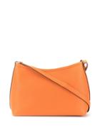Hermès Pre-owned Textured Leather Shoulder Bag - Orange
