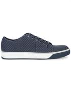 Lanvin Woven Low-top Sneakers - Blue