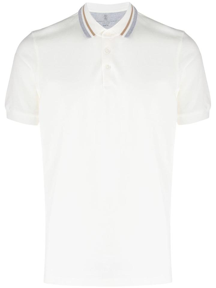 Brunello Cucinelli Polo Shirt - White