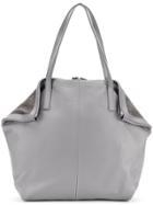 Fabiana Filippi Embellished Large Tote Bag - Grey