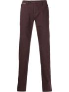 Eleventy Mid-rise Chinos - Red