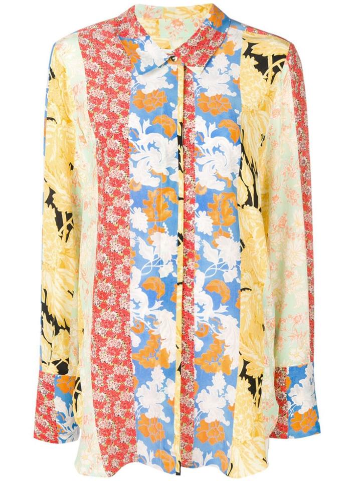 Stine Goya Virgo Floral Print Shirt - Yellow