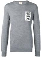 Kent & Curwen Three Lions Sweater - Grey