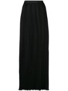 Jean Varon Vintage 1976 Pleated Long Skirt - Black
