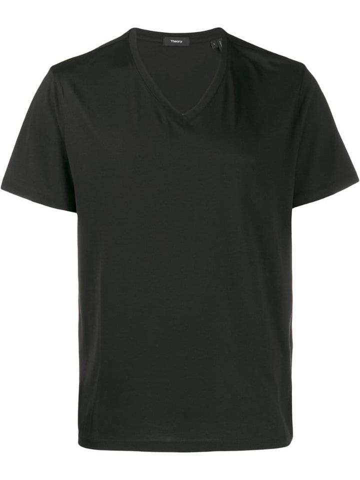 Theory V-neck T-shirt - Black