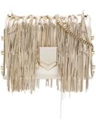 Jimmy Choo Lockett Fringe Mini Bag - Metallic