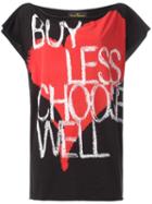 Vivienne Westwood Anglomania Oversized T-shirt, Women's, Black, Cotton