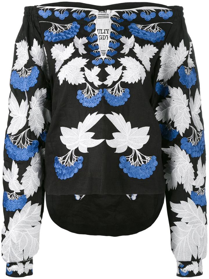 Yuliya Magdych 'kalyna' Blouse - Black