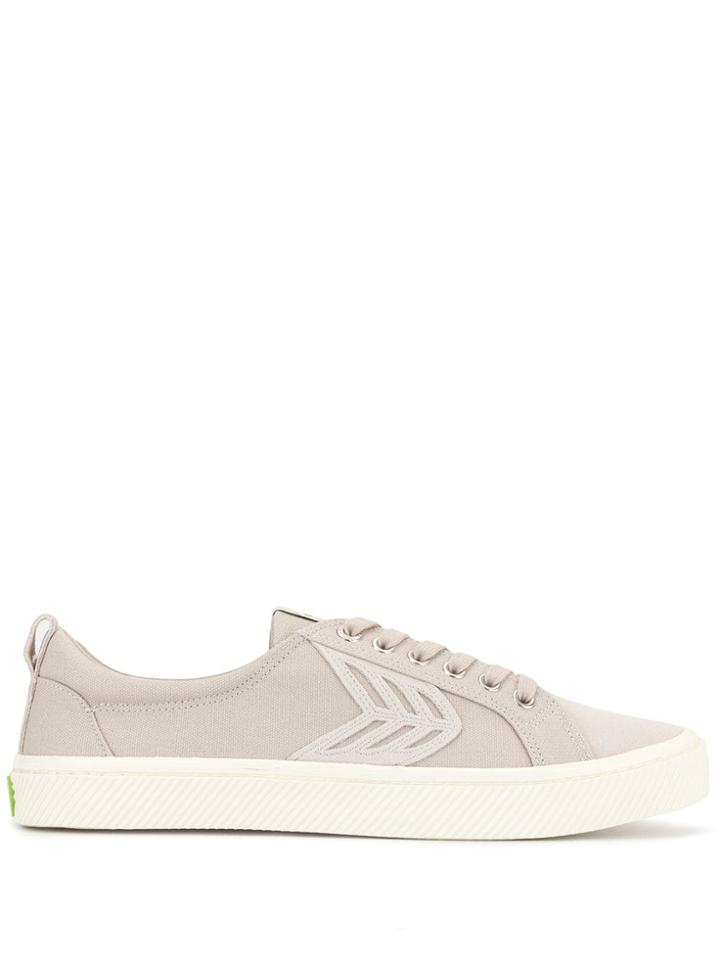 Cariuma Catiba Low Ice Canvas Ice Suede Accents Sneakers - Grey