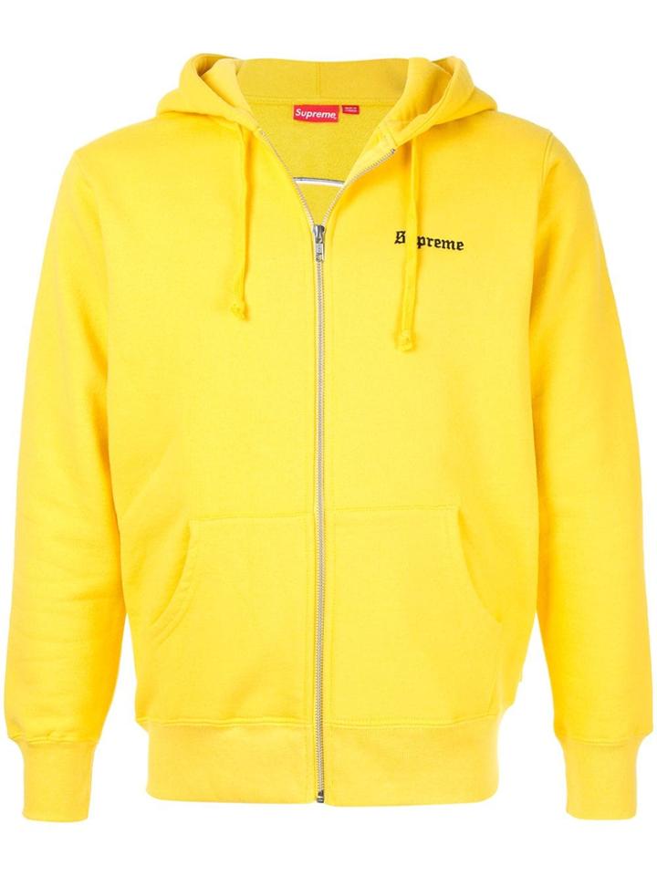 Supreme Sweatshirt Hoodie - Yellow