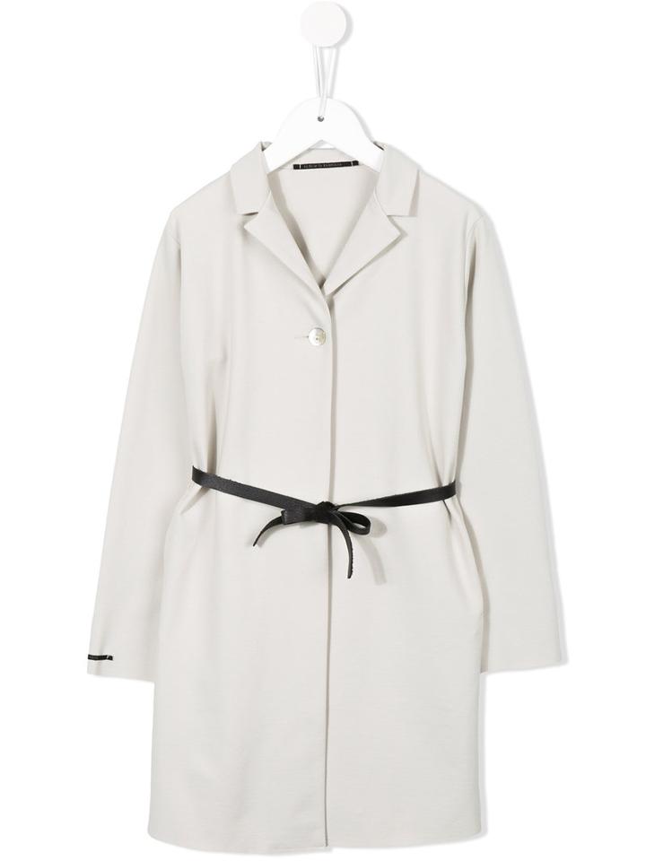 Album Di Famiglia Kids - Single Breasted Coat - Kids - Polyamide/spandex/elastane/viscose - 8 Yrs, Nude/neutrals