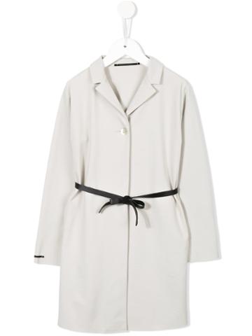 Album Di Famiglia Kids - Single Breasted Coat - Kids - Polyamide/spandex/elastane/viscose - 8 Yrs, Nude/neutrals