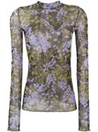 Ssheena 'lilla' Blouse, Women's, Size: Xs, Pink/purple, Polyester/spandex/elastane