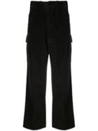 Helmut Lang Pre-owned 1998 Corduroy Carho Trousers - Black