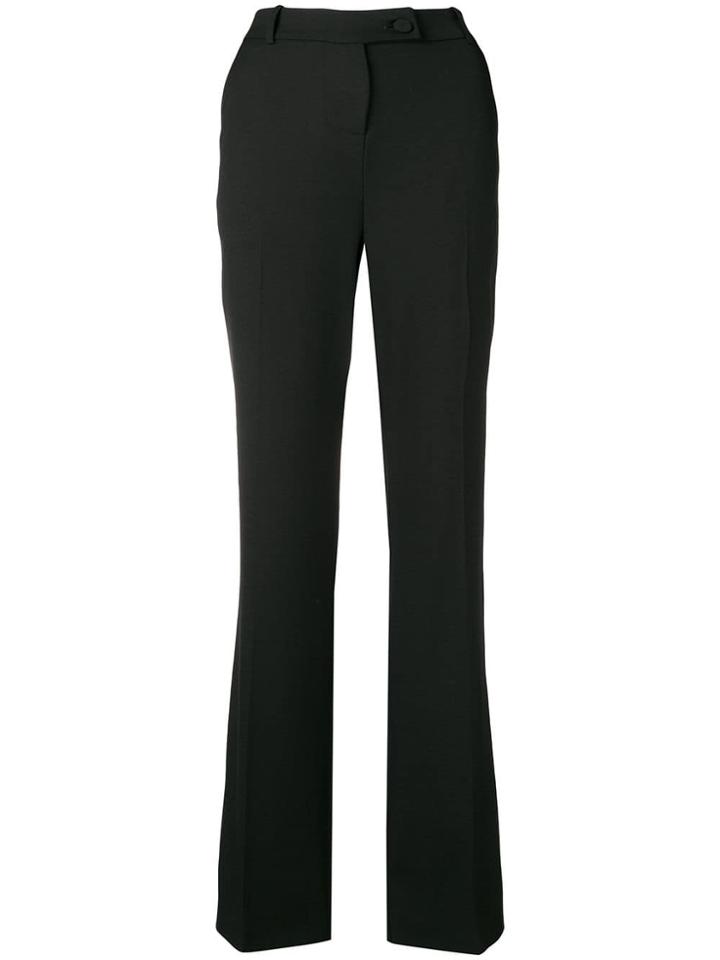 Pinko High Waisted Trousers - Black