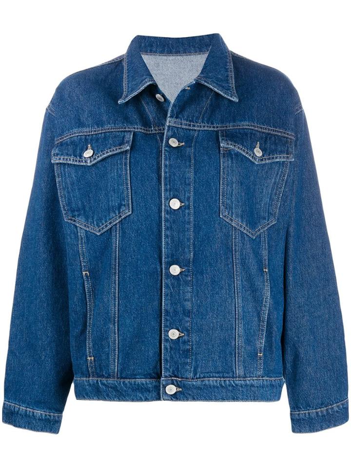 Chiara Ferragni Eye Denim Jacket - Blue