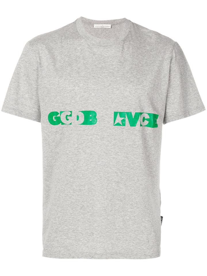 Golden Goose Deluxe Brand Graphic Print T-shirt - Grey