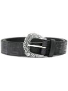 Orciani Western Buckle Belt - Black