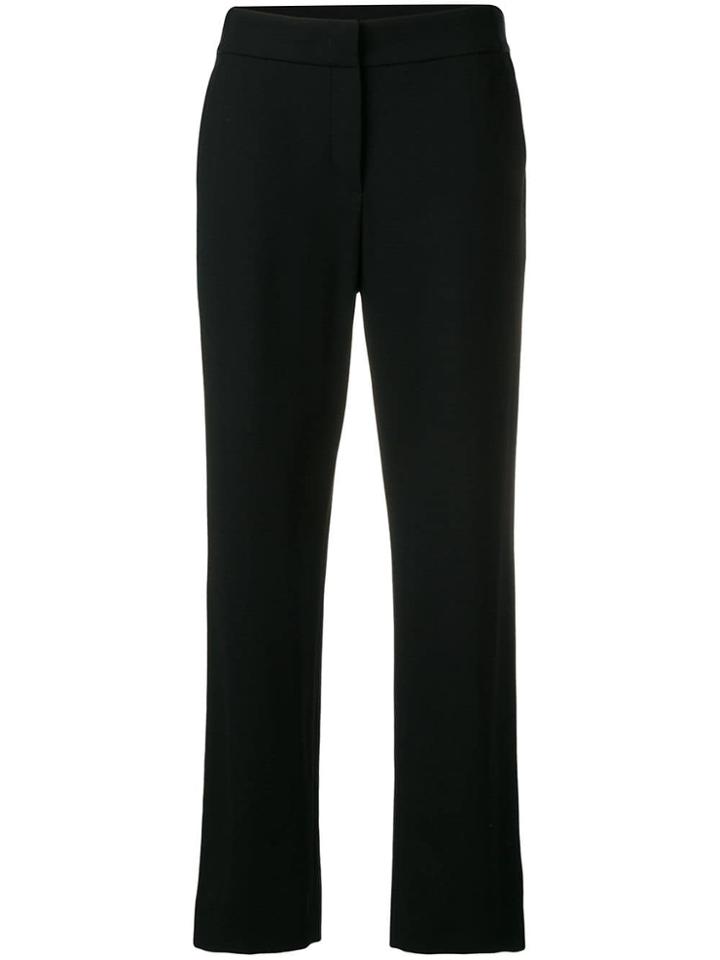 Giorgio Armani Tailored Cropped Trousers - Black