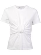 T By Alexander Wang Front Fastened T-shirt - White