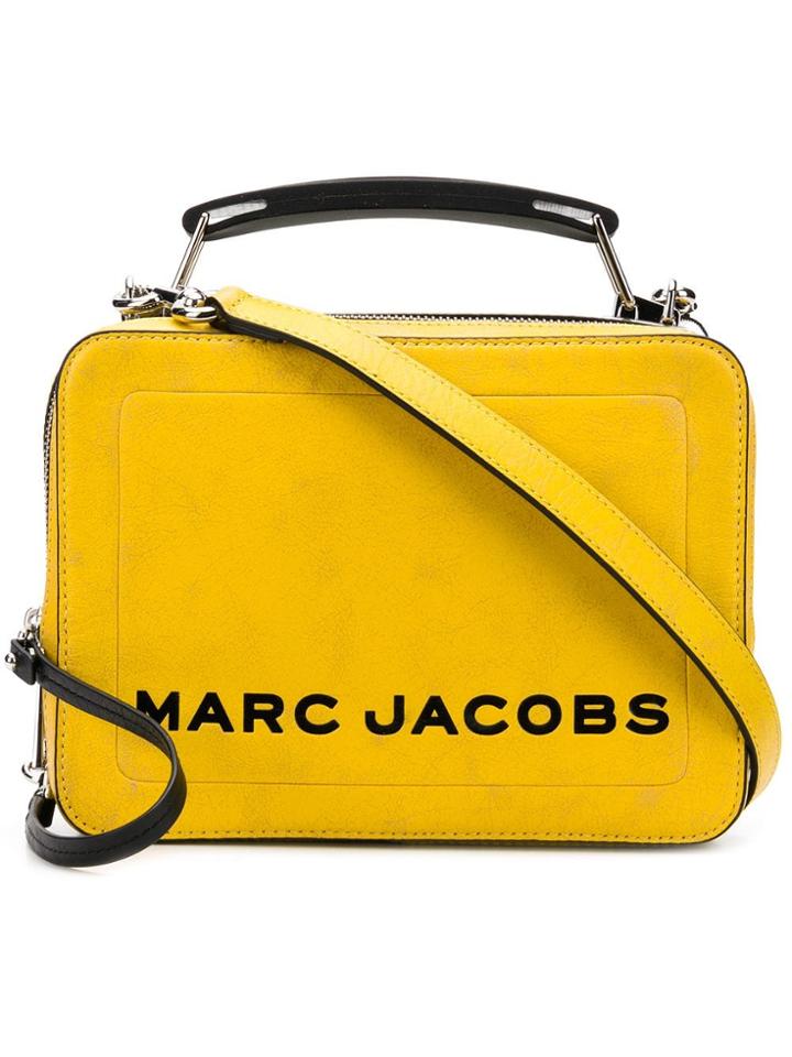 Marc Jacobs Square Shaped Crossbody Bag - Yellow