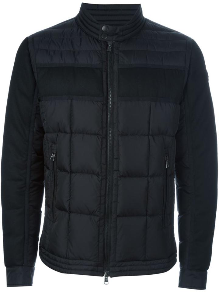 Moncler 'gard' Jacket, Men's, Size: 1, Black, Polyamide/wool/goose Down