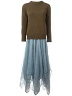 Marc Le Bihan Two Piece Effect Dress