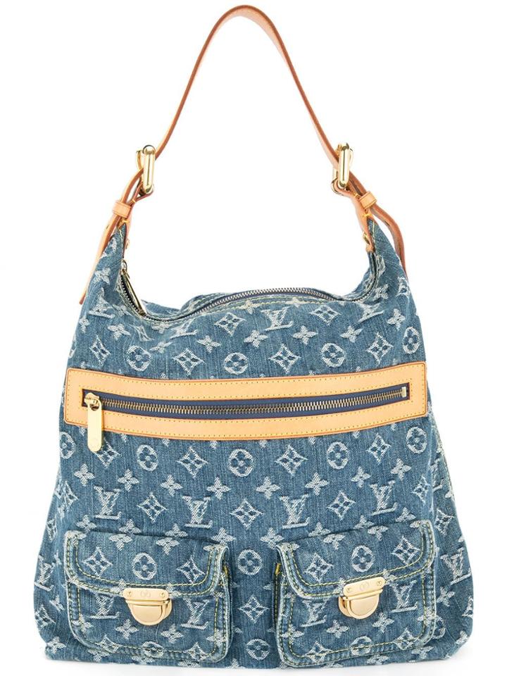 Louis Vuitton Vintage Baggy Gm Shoulder Bag - Blue