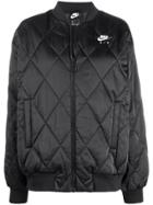 Nike Air Quilted Bomber Jacket - Black