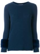 Simonetta Ravizza Cashmere Knitted Sweater - Blue