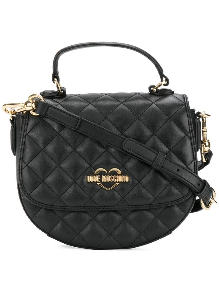 Love Moschino - Quilted Tote - Women - Leather/polyurethane - One Size, Black, Leather/polyurethane