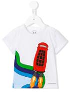 Burberry Kids - Rocket Phone Box Print T-shirt - Kids - Cotton - 24 Mth, White