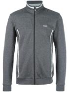Boss Hugo Boss High Neck Zipped Sweatshirt, Men's, Size: Large, Grey, Cotton