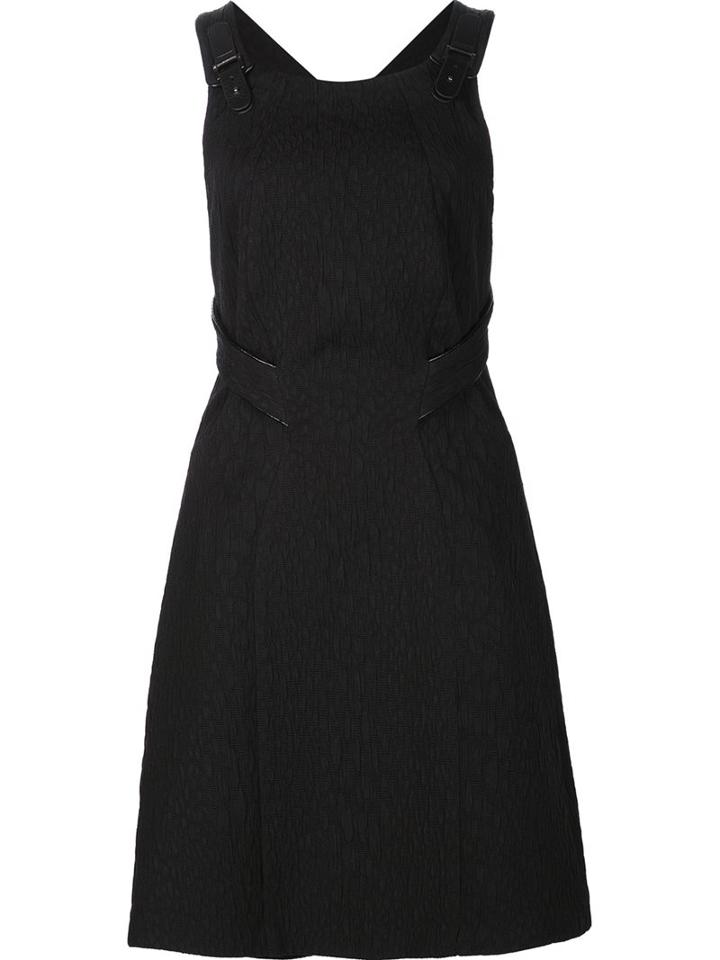 Zac Zac Posen Open Back Dress, Women's, Size: 6, Black, Cotton/polyamide/spandex/elastane