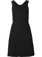 Zac Zac Posen Open Back Dress, Women's, Size: 6, Black, Cotton/polyamide/spandex/elastane