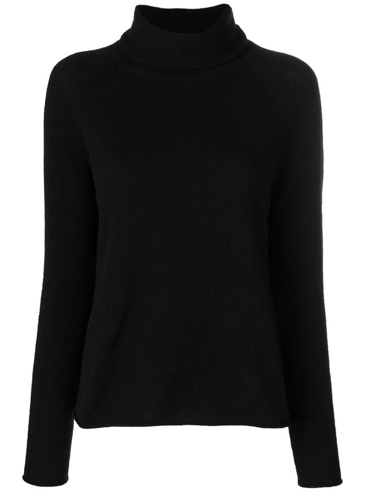 Piazza Sempione Turtleneck Sweater - Black