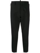 Dsquared2 Tapered Tailored Trousers - Black