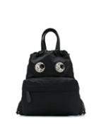 Anya Hindmarch Embellished Eye Backpack - Black