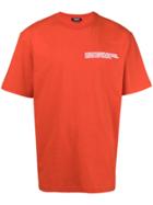 Calvin Klein 205w39nyc Branded T-shirt - Yellow & Orange