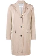 Peserico Single Breasted Coat - Nude & Neutrals