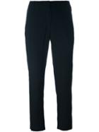 Ann Demeulemeester Tailored Cropped Trousers, Women's, Size: 36, Black, Cotton/rayon/virgin Wool