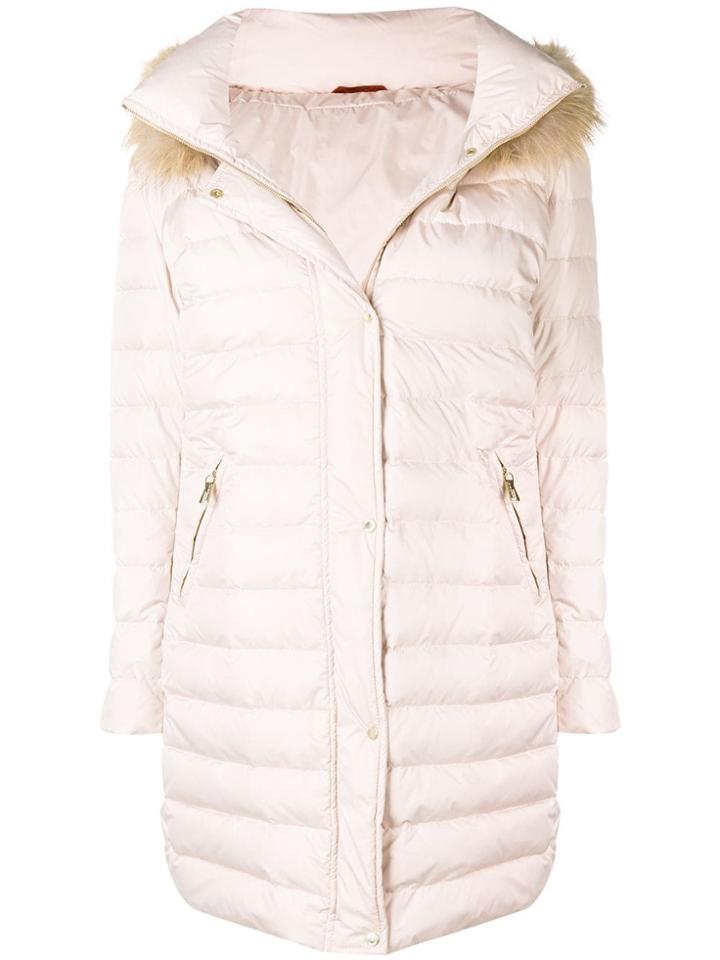 Baldinini Padded Coat - Pink & Purple